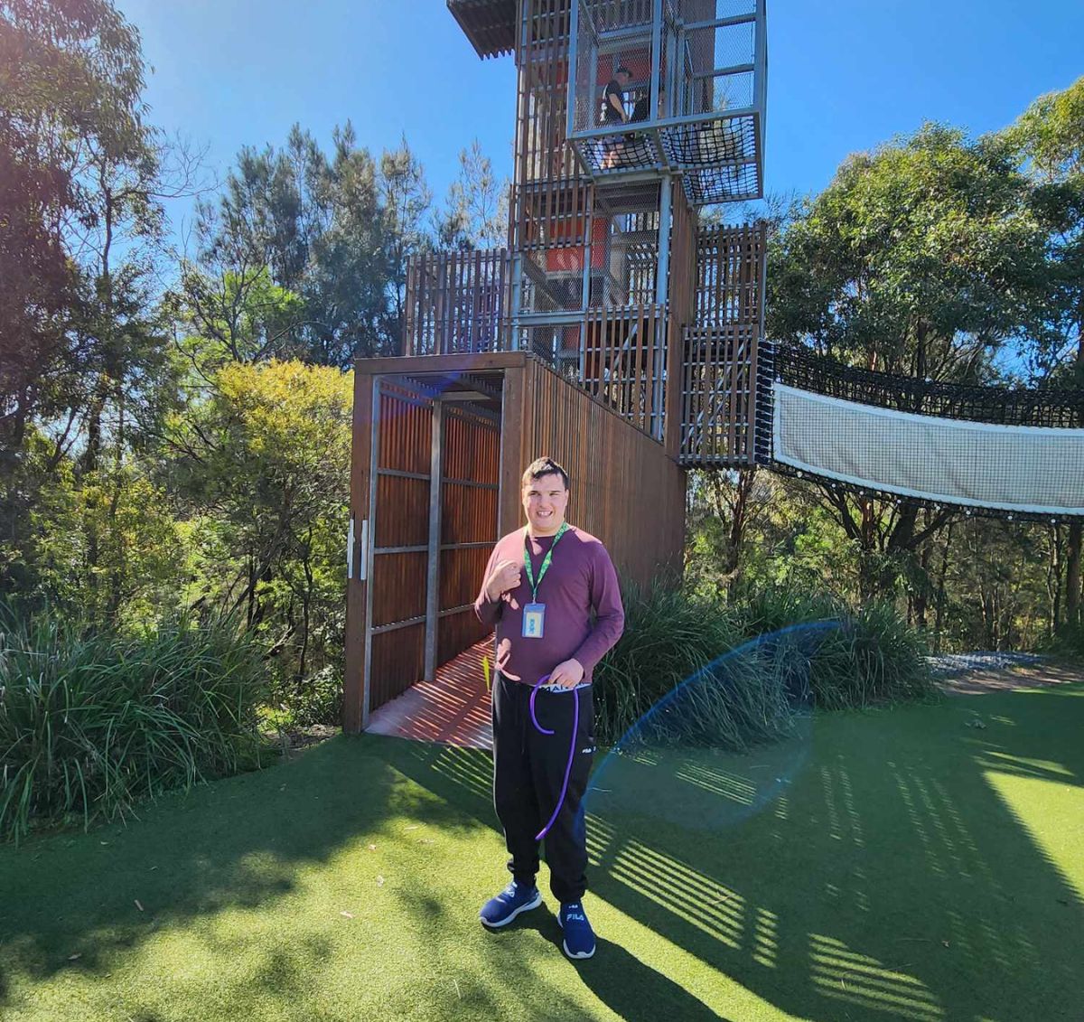 Robert at a park